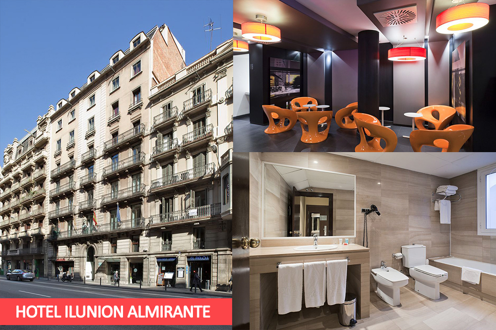 Disabled Holidays - Hotel ILUNION Almirante - Barcelona Hotels