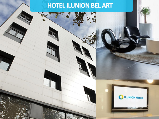 Disabled Holidays -  Hotel ILUNION Bel-Art - Barcelona Hotels