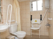 C&A Apartments Hotel , Polis, Cyprus - Three bedroom apartment accessible shower room