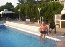 Las Vinas , Calpe, Costa Brava - Pool Hoist