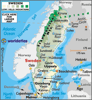 Accessible Hotels for Disabled Wheelchair users in Norrbotten, Sweden