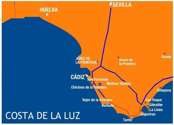 Accessible Hotels for Disabled Wheelchair users in Costa De La Luz, Spain