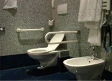 Universo Hotel, Rome, Italy - Accessible Toilet